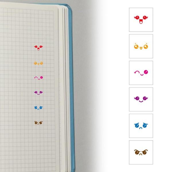 漫画スタンプ DIY アクセサリー装飾ギフト多目的アート工芸品セルフインクスタンプ絵画描画ハッピープランナー