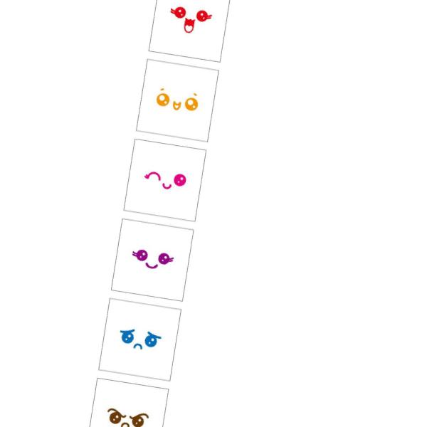 漫画スタンプ DIY アクセサリー装飾ギフト多目的アート工芸品セルフインクスタンプ絵画描画ハッピープランナー