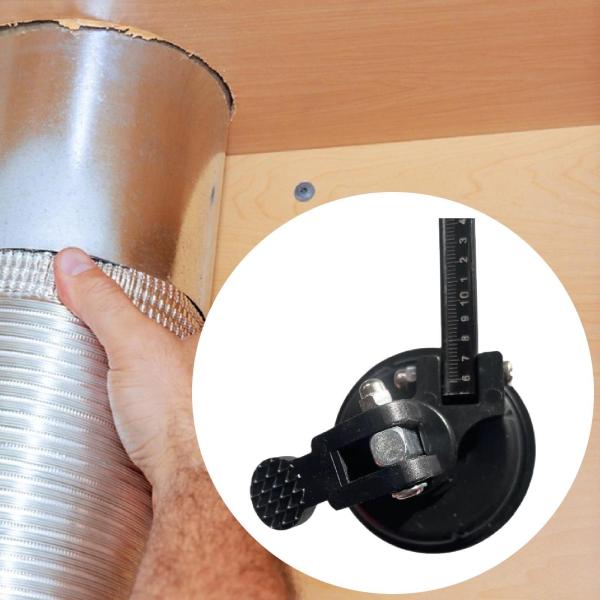 円形ガラスカッターサークルカッターは、明確なスケール用品を備えた実用的なスチールコンパスタイプDIYプロジェクトガラス切削工具