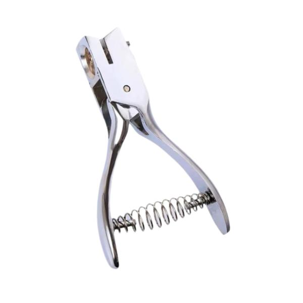 シングルホールプライヤー、カードギフトタグパンチャー、ヘビーデューティーハンドヘルドメタルホールパンチャーオフィス教室カード用紙工芸品