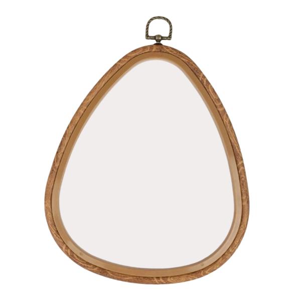 刺繍枠吊り下げ飾り 多用途ディスプレイ オーバルディスプレイフレーム クロスステッチ縫製用刺繍キット