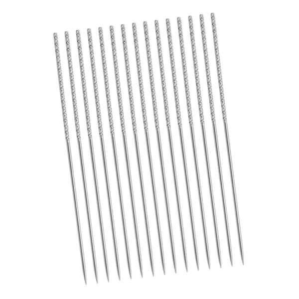 20本入り ほつれ修理針 裁縫用品 ニット・織物 DIY 家庭用 0.8x60mm