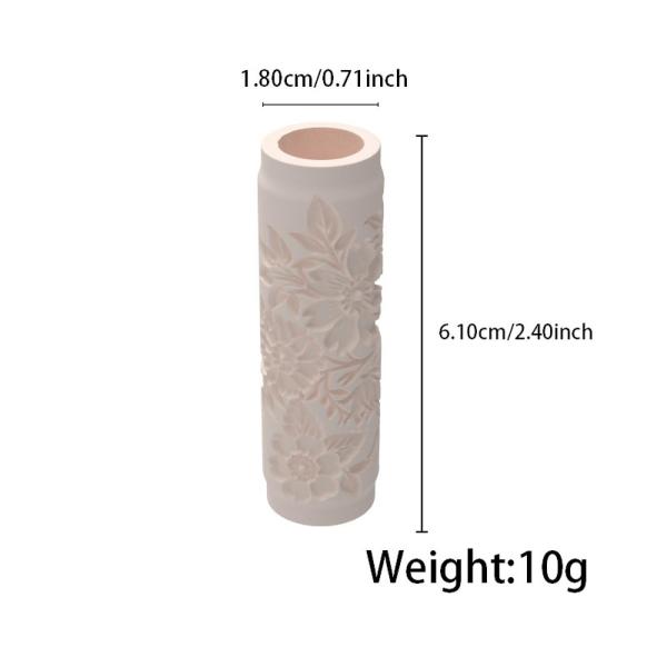 フラワークレイテクスチャローラーハンドメイドDIYイヤリングジュエリー作成ツールスタイルA