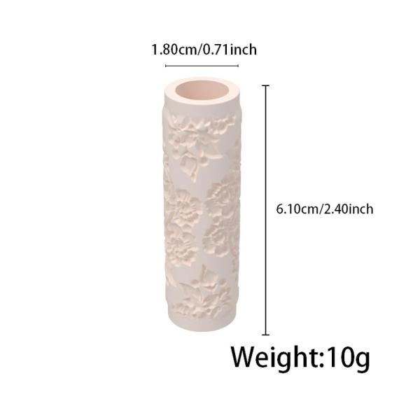 フラワークレイテクスチャローラーハンドメイドDIYイヤリングジュエリー作成ツールスタイルB