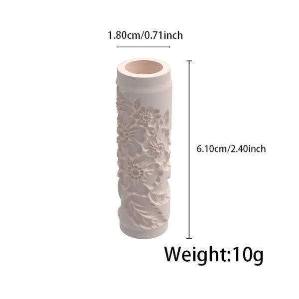 フラワークレイテクスチャローラーハンドメイドDIYイヤリングジュエリー作成ツールスタイルD