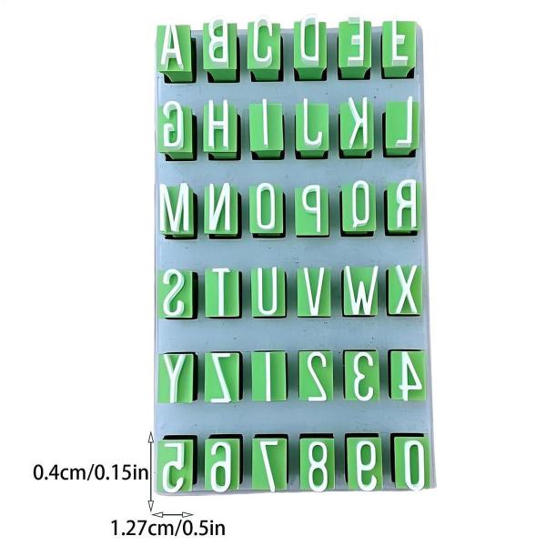 アルファベット粘土スタンプセット DIY ホームセラミック陶芸ツール 再利用可能な文字スタンプ 大文字
