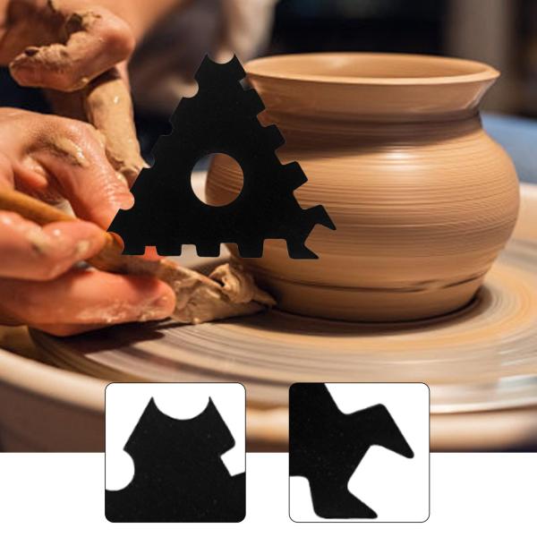 陶器リブ フラットマグ用陶器トリミングツール