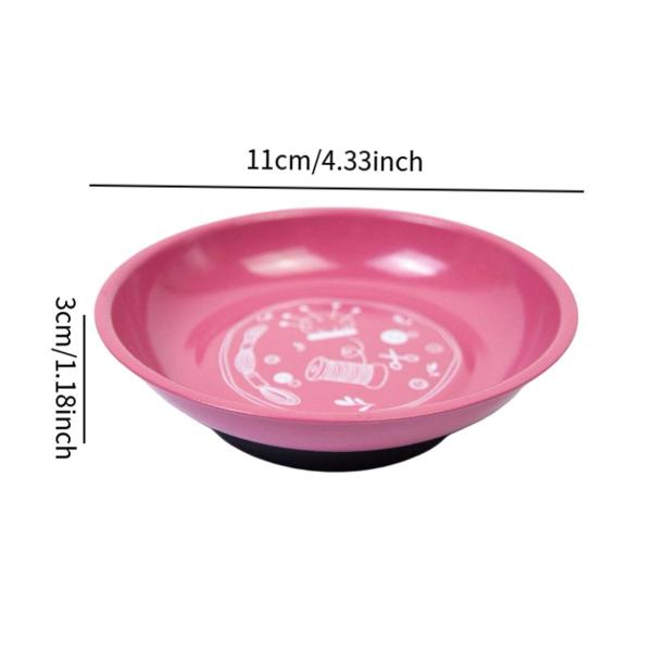 パーツトレイ収納ボウル コンパクト多機能収納トレイプレート キルティング用品 ネジ ペーパークリップ DIYプロジェクト用