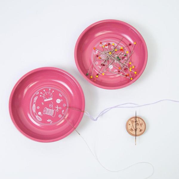 パーツトレイ収納ボウル コンパクト多機能収納トレイプレート キルティング用品 ネジ ペーパークリップ DIYプロジェクト用