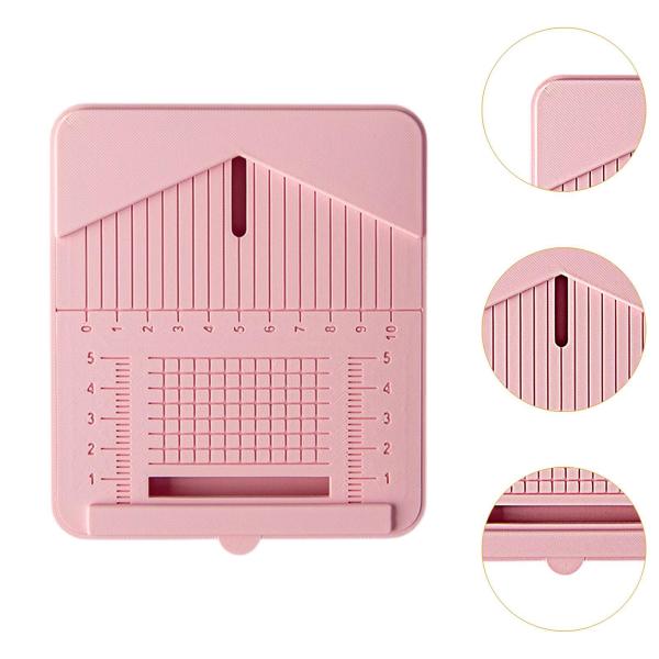 ポリマークレイイヤリングドリルガイドコンパクトエッセンシャルクレイイヤリングドリルスタンドピンク