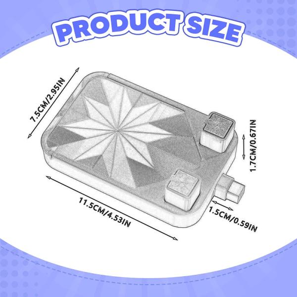 ダイヤモンドペインティングトレイキットオーガナイザーアートメイキングホビーコーナー刺繍ブルー