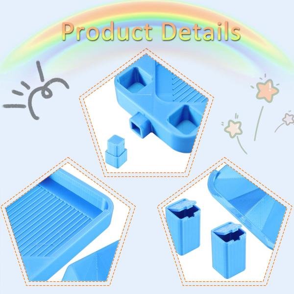 ダイヤモンドペインティングトレイキットオーガナイザーアートメイキングホビーコーナー刺繍ブルー