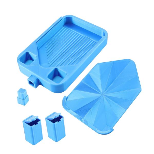 ダイヤモンドペインティングトレイキットオーガナイザーアートメイキングホビーコーナー刺繍ブルー