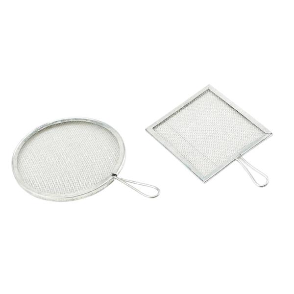 陶器用釉薬フィルターメッシュ軽量ポータブル陶芸ツール粘土陶器スクエア用