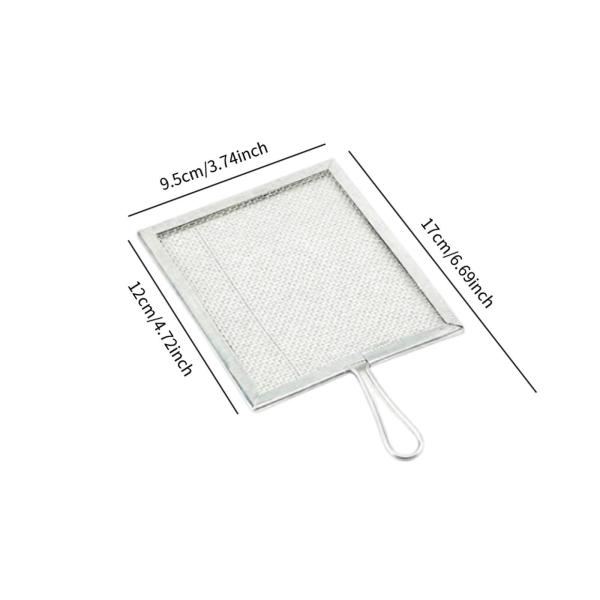 陶器用釉薬フィルターメッシュ軽量ポータブル陶芸ツール粘土陶器スクエア用