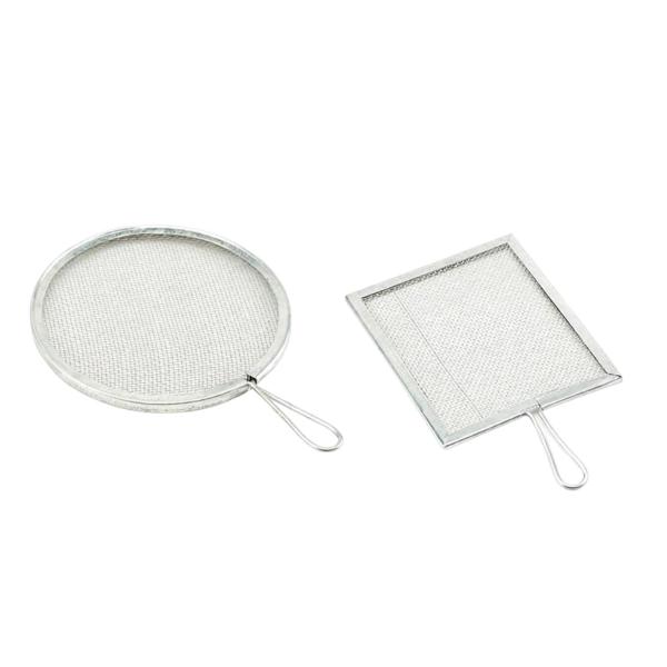 陶器用釉薬フィルターメッシュ軽量ポータブル陶芸ツール粘土陶器スクエア用