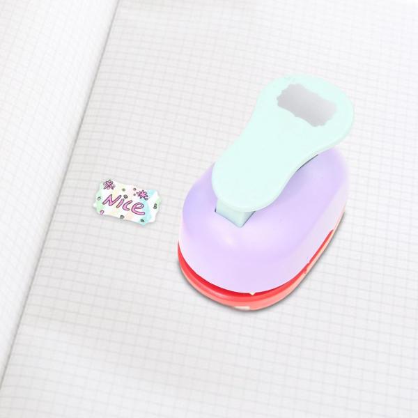 クラフトホールパンチシェイプカッターツールコンパクトペーパーホールパンチャー多用途教室スクラップブックグリーティングカード手作り