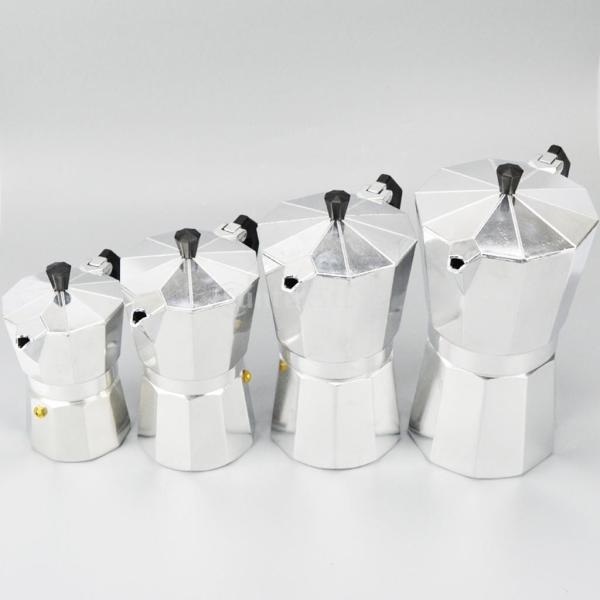 KOZEEY コーヒーモカメーカー モカポット パーコレーター 調理器具 耐熱性 コーヒー 台所 4種類選べる  - 6カップ