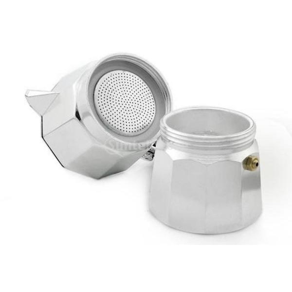 KOZEEY コーヒーモカメーカー モカポット パーコレーター 調理器具 耐熱性 コーヒー 台所 4種類選べる  - 6カップ