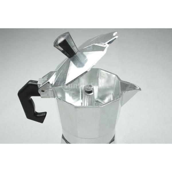 KOZEEY コーヒーモカメーカー モカポット パーコレーター 調理器具 耐熱性 コーヒー 台所 4種類選べる  - 6カップ