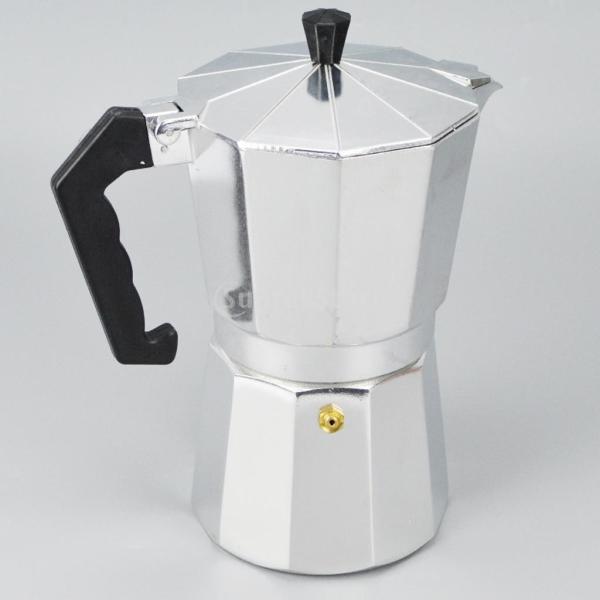 KOZEEY コーヒーモカメーカー モカポット パーコレーター 調理器具 耐熱性 コーヒー 台所 4種類選べる  - 6カップ