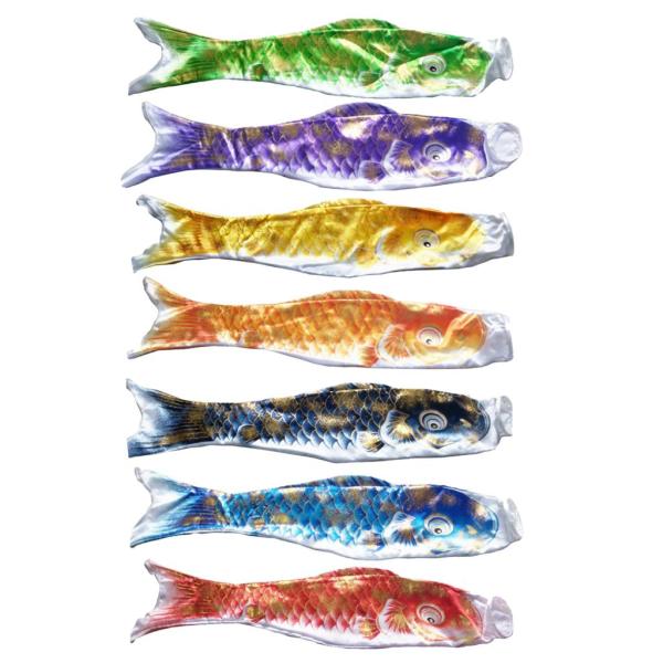 japanese windsock carp flag庭園鯉のぼりセイルフィッシュ70cmゴールデングリーン