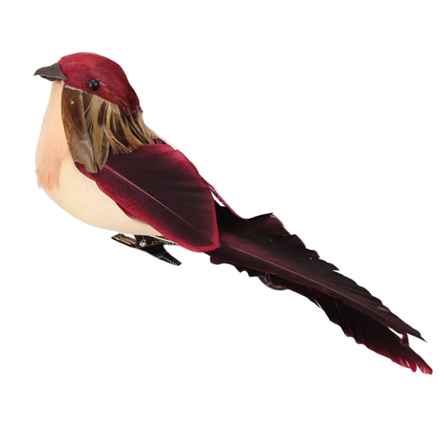 鳥 オブジェ アーティフィシャルバード 本物そっくり クリップ