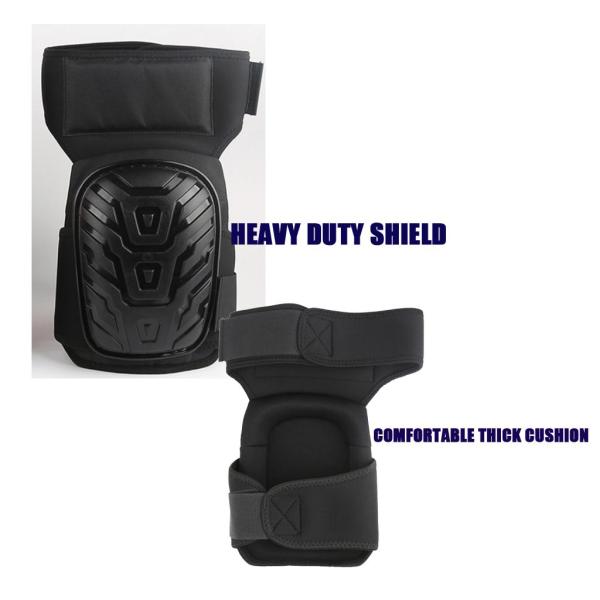 ジェルクッションと滑り止めストラップ付きの2つのピース/個の膝パッドにあるConstruionTile Works