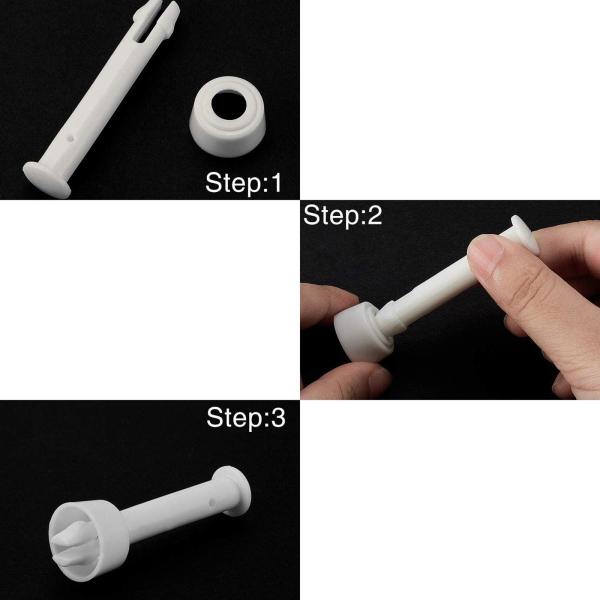 12個のプールジョイントピンとラバーシールスイミングプールの交換部品5.5cm