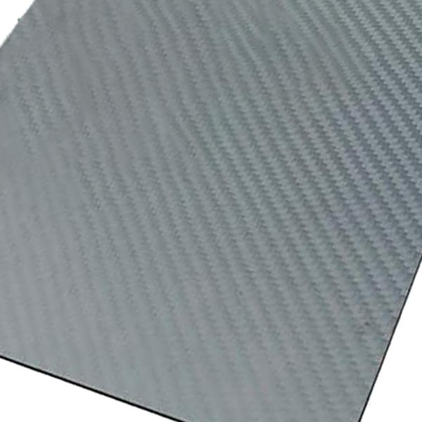 模型飛行機素材用75x125mmカーボンファイバープレートパネルシート1mm