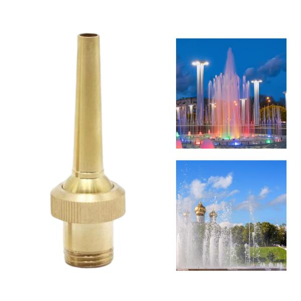 真ちゅう製の池の噴水スラーヘッドラー20mm