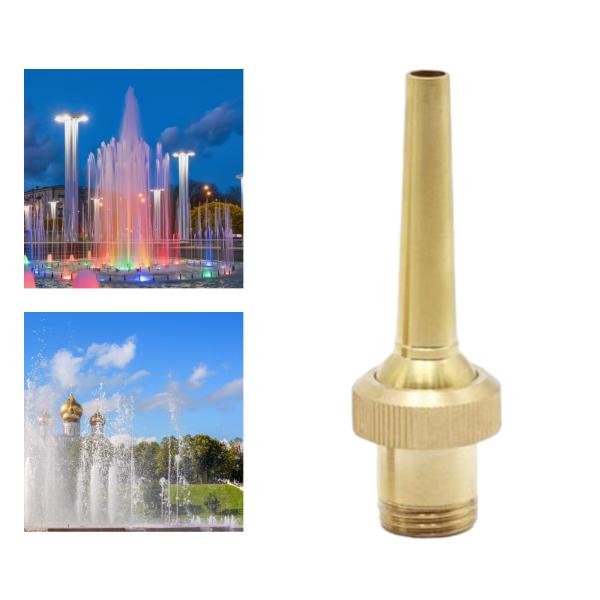 真ちゅう製の池の噴水スラーヘッドラー25mm