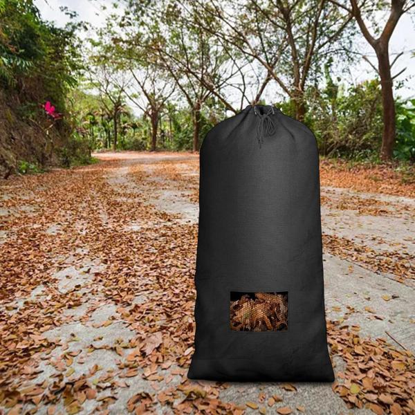ダストストレージコレクションダンプバッグ 再利用可能 芝生用 244cmx144cm