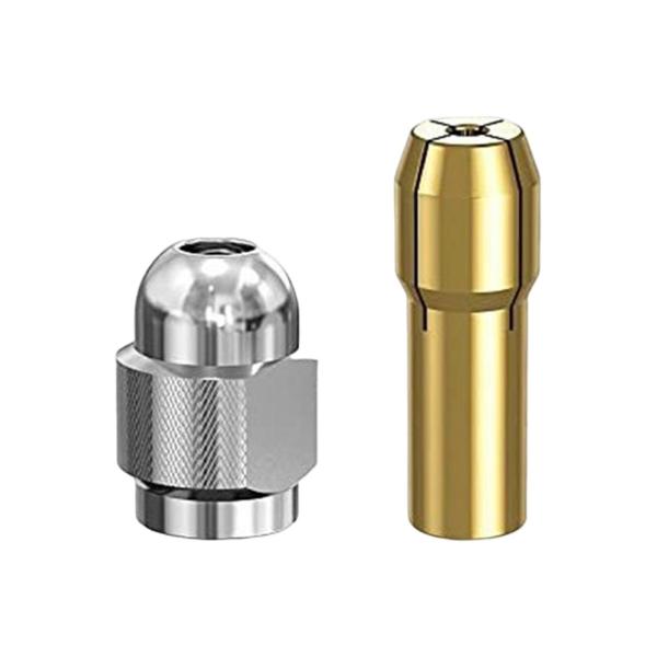 10 個 4485 真鍮コレットセットフルメタルナット回転工具部品交換