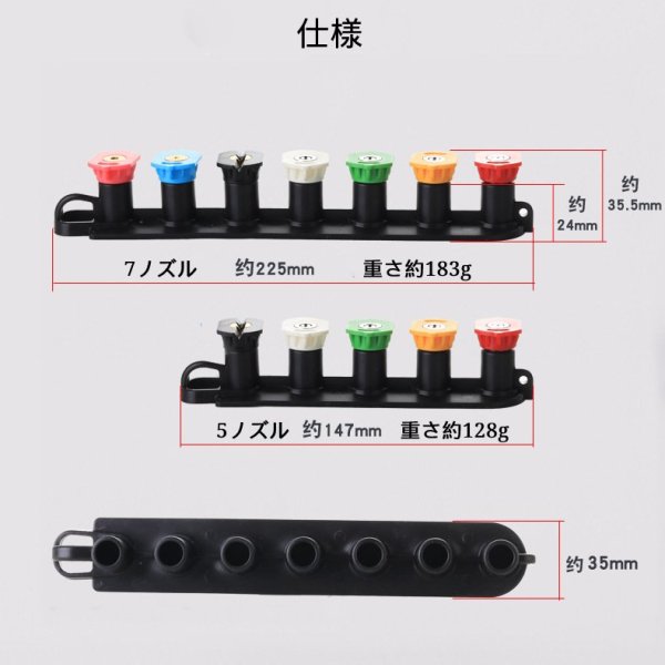 高圧洗浄機チップ ガン スプレーノズルチップ 洗浄用アクセサリー 高圧