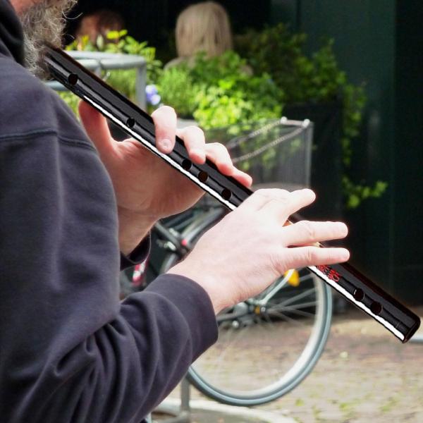 竹製フルート キャリングバッグ付き ポータブル プロフェッショナル 大人 子供 学生 Eキー