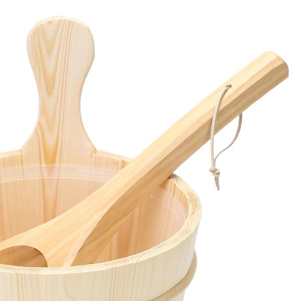 4L 木製サウナバレル大容量スパアクセサリーバスルームホテルサウナウッド用