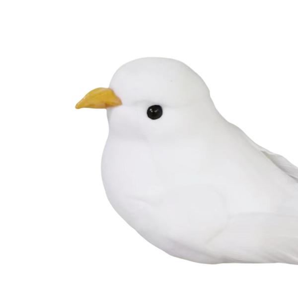シミュレーションフォーム鳥人工羽鳥 DIY 工芸品鳥モデル人工鳥の装飾品パーティーアクセサリー結婚式の装飾 , クリップスタイル