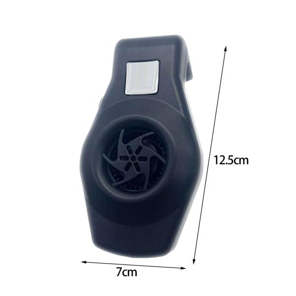 水族館チラーファン静音 2 可変速度 USB ケーブル水槽冷却ファン ブラック