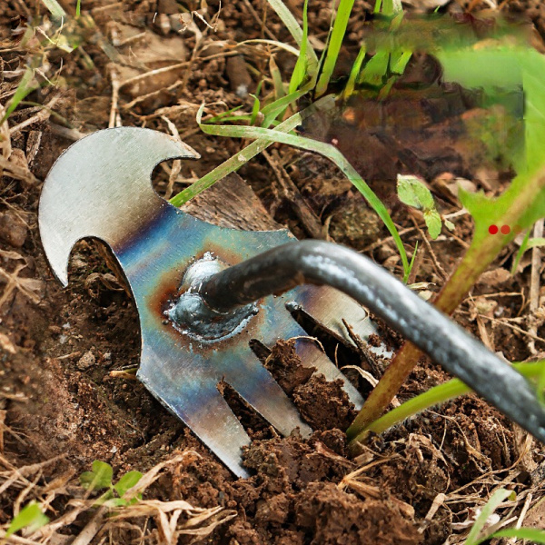 手動除草 機 除草鍬  除草機 多機能除草くわ 雑草抜き 草抜き 炭素鋼除草機 ポータブル草引き 多機能除草機 片手鍬 菜園鍬  草削鍬 園芸用 50cm