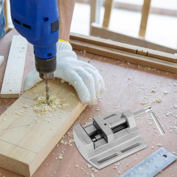 ボール盤万力平行ジョーバイスポータブルモデルユニバーサルテーブルツール万力ミニ彫刻ツール建築作業 DIY のこぎり平行テーブル万力