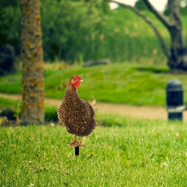 アクリル編飾り庭彫刻ヤードステークス通路芝生中庭スタイル B