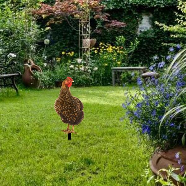 アクリル編飾り庭彫刻ヤードステークス通路芝生中庭スタイル B