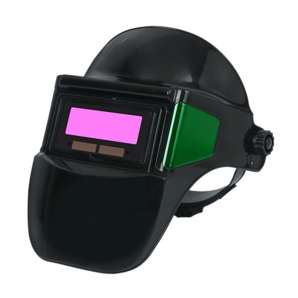 自動調光溶接ヘルメット保護カバー大きく見える溶接機マスクフードソーラー充電研削用｜stk-shop｜02