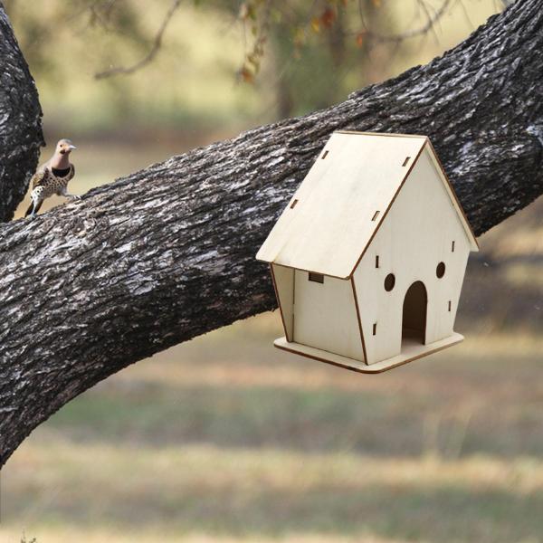 DIY 木製鳥の巣 巣箱 組み立て不要 鳥かご飾り 工芸品 鳥かご DIY 木製鳥の巣 巣箱 組み立て不要 鳥かご飾り 工芸品 鳥かご
