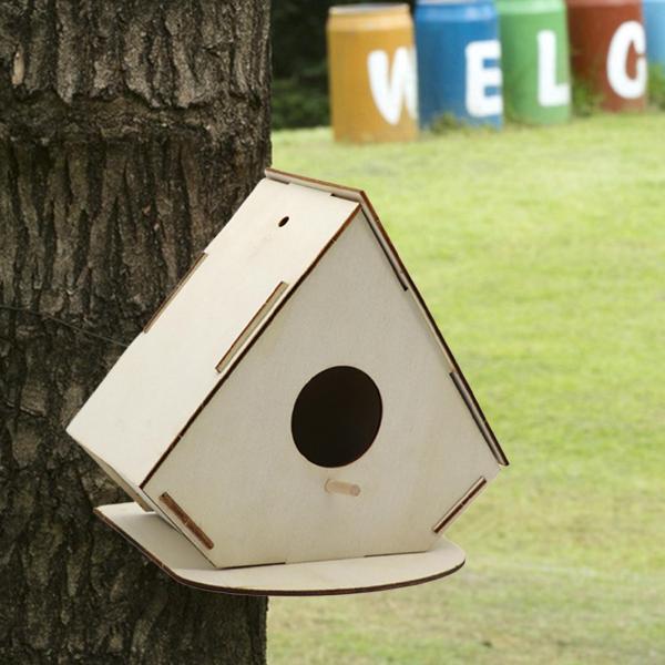DIY 木製鳥の巣 巣箱 組み立て不要 鳥かご飾り 工芸品 鳥かご DIY 木製鳥の巣 巣箱 組み立て不要 鳥かご飾り 工芸品 鳥かご