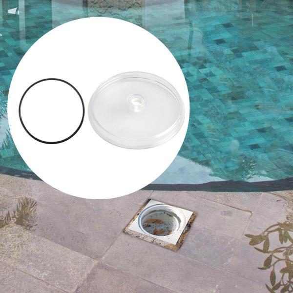 プールポンプストレーナー蓋カバー 丸型交換可能プールポンプ蓋アクセサリー