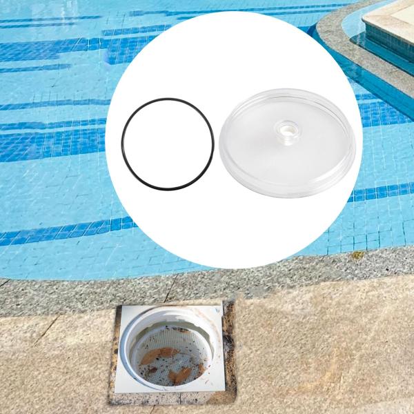 プールポンプストレーナー蓋カバー 丸型交換可能プールポンプ蓋アクセサリー
