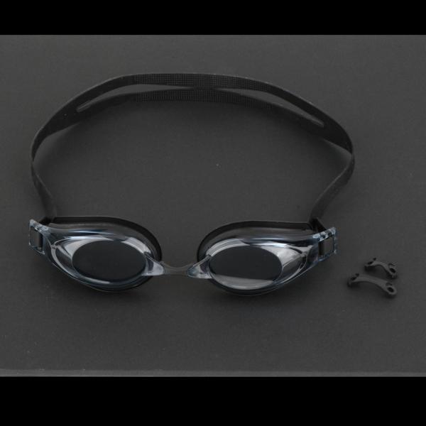 スイミングゴーグル 軽量 漏れ防止 プール シュノーケリング ブラック