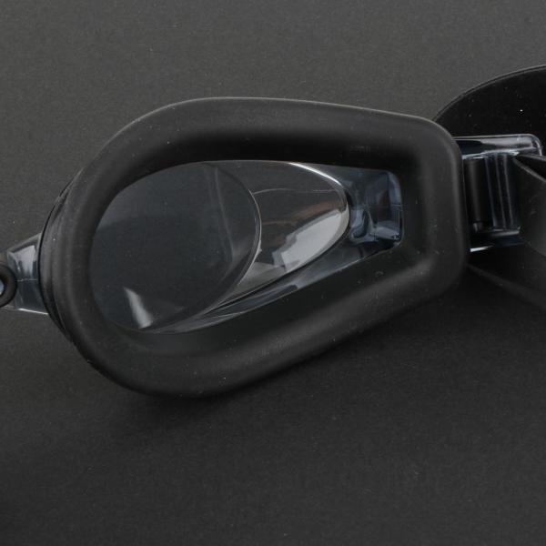 スイミングゴーグル 軽量 漏れ防止 プール シュノーケリング ブラック